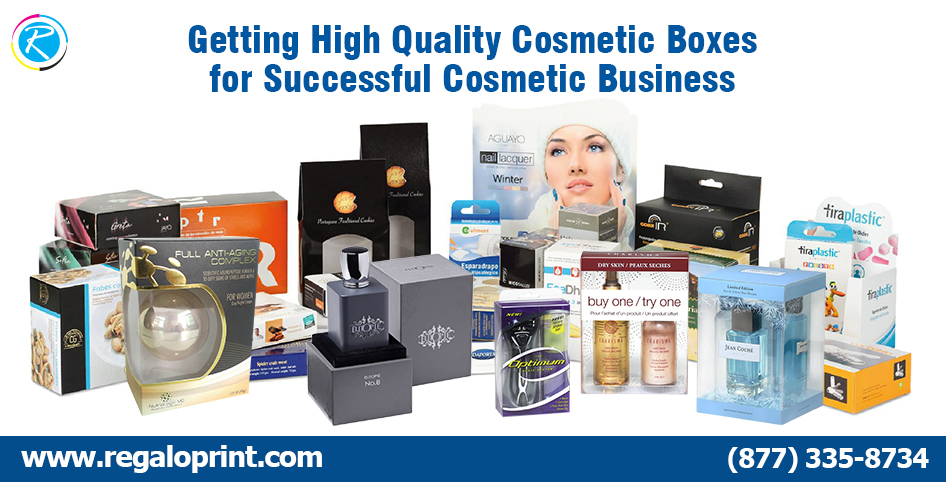 High Quality Cosmetic Packaging Boxes